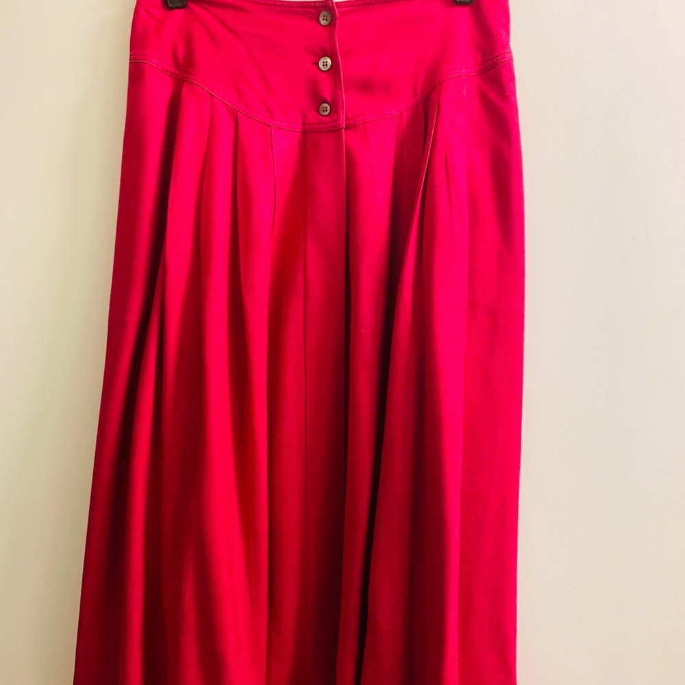 Silk skirt